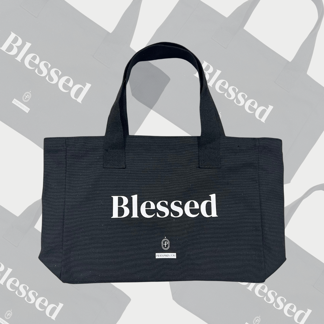 BLESSED Large Tote Bag