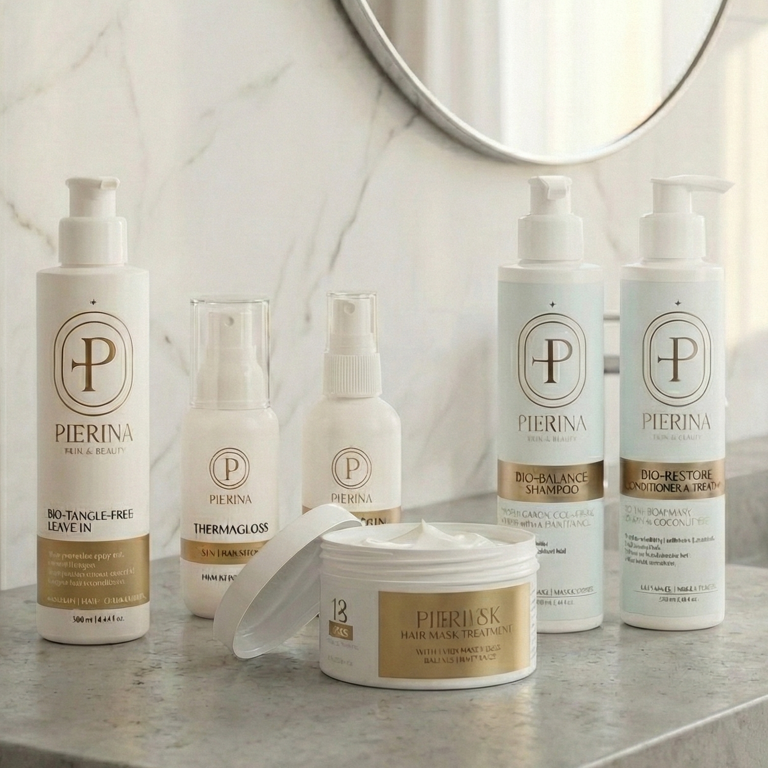 Pierina's Bio Hair Complete System 6-Step Haircare