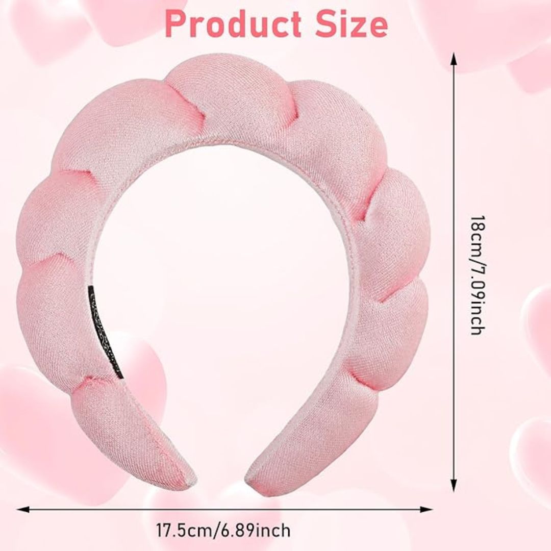 Pink Spa Headband for Women Girls