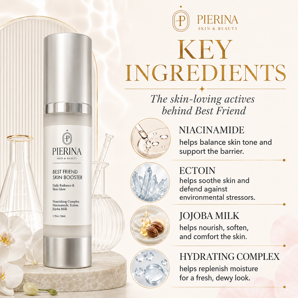 BEST FRIEND Skin Booster with Niacinamide